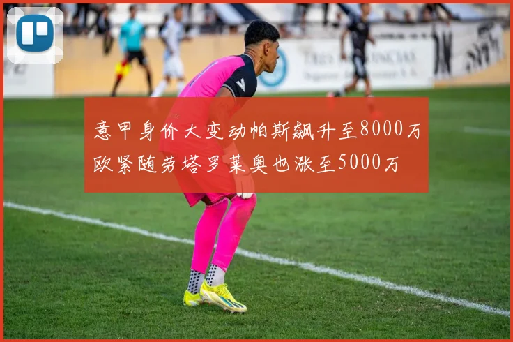 意甲身价大变动帕斯飙升至8000万欧紧随劳塔罗莱奥也涨至5000万